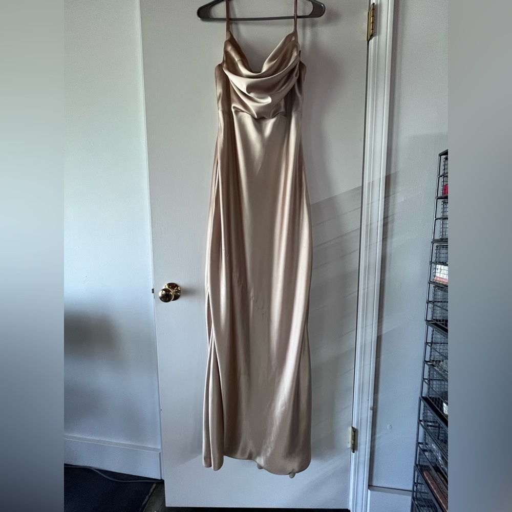 Revelry champagne Skye dress 8